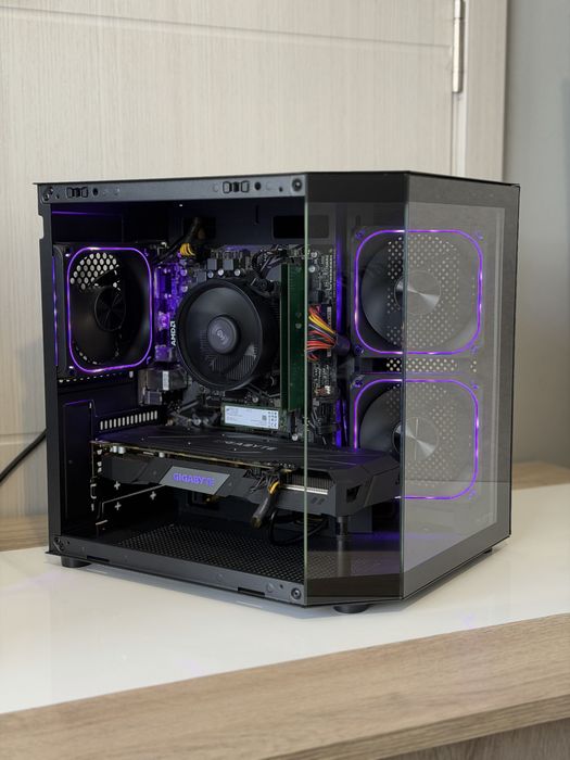 Геймърски компютър Ryzen 5 3600, GTX1660, 16GB RAM