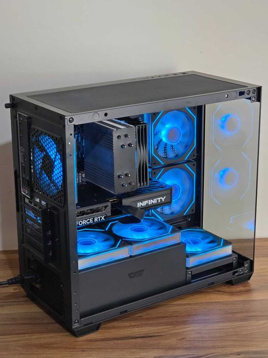 Геймърски компютър - Нов ( Ryzen 7 5700X | RТX 5060 | DDR4 RAM | SSD )