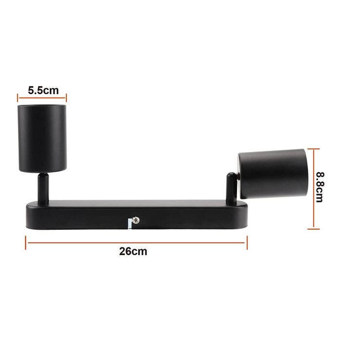 РАЗПРОДАЖБА! Спот LED лампа за таван - тройка и двойка GU10