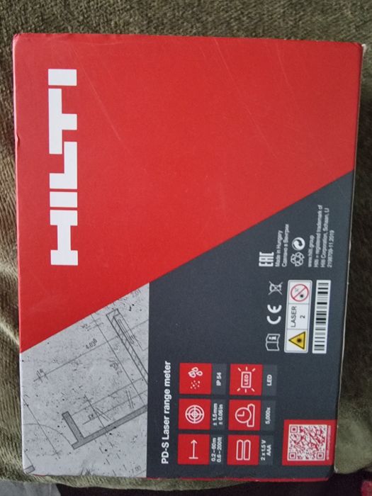 Hilti pd-s telemetru