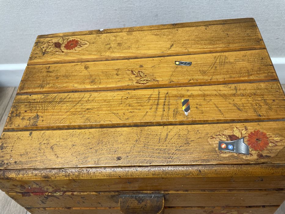 Хлебница советская деревянная