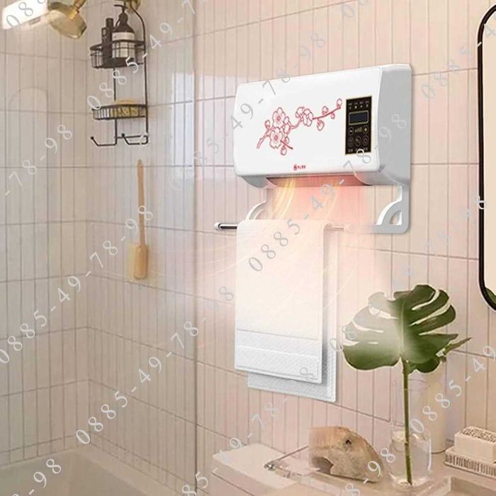 Стенен преносим,мобилен климатик за топло и студено с дистанционно