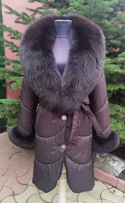 Geaca cu blana naturala