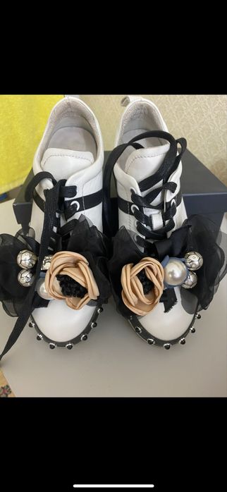 Кеды из натуральной кожи