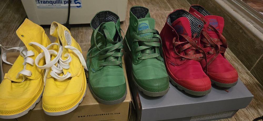 Vând încălțăminte Palladium din colecția personala. Mărimi 37