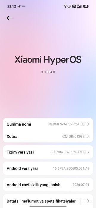 Redmi note 15 pro plus + bonus Redmi buds 8