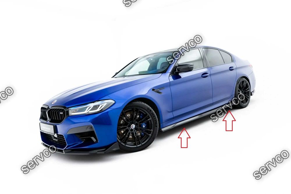 Praguri compatibil cu Bmw M5 F90 / F90 Facelift 2017-2024 v3 - Maxton Design