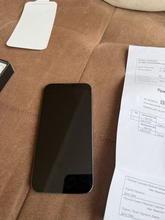 100%батерия 13 pro max iphone blue