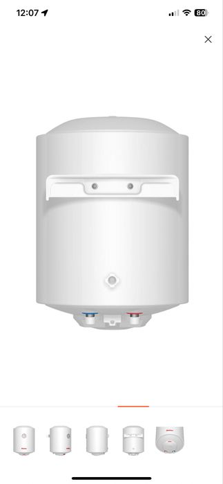 Водонагреватель в упаковке