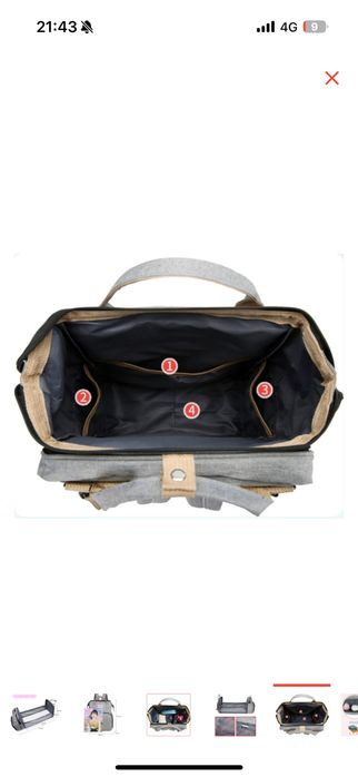 Сумка рюкзак для беременных