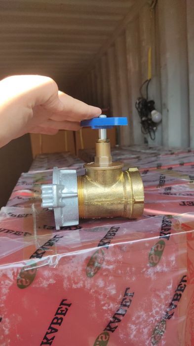 Пожарный винтиль кран Ду 50 латунь Россия