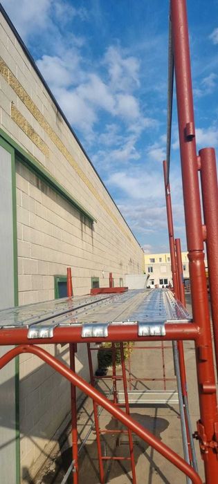 Schela metalica noua model Italia cu podina zincata de 2,5 m