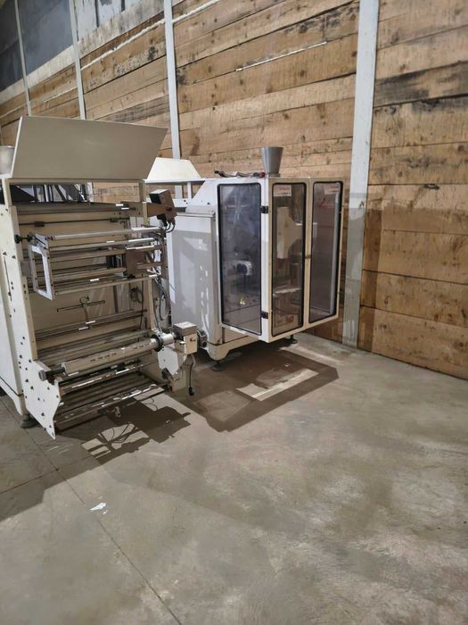 Флоупак пакетиращи машини Simionato 2 броя с мулти глава 16 глави