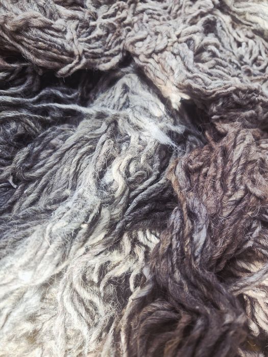 Иірме жіптер және жүннен жіп