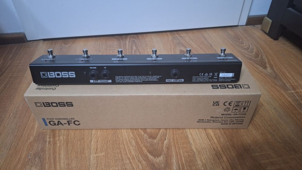 Pedala BOSS GA-FC pentru amplificatoarele boss katana