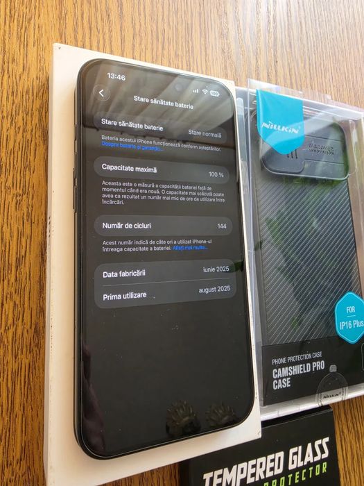 Schimb iphone 16 plus ,garantie emag 24/10/2027