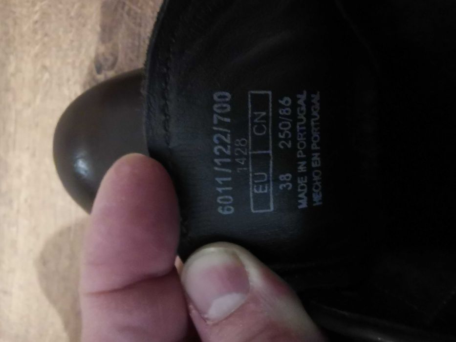 Ghete piele naturala casual elegante massimo dutti 38