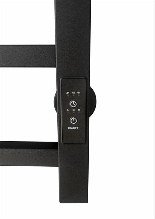 С квадратной полочкой Электрический полотенцесушитель