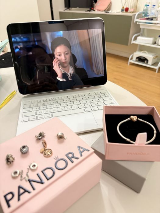 Оригинал Pandora браслеті + 5 шарм