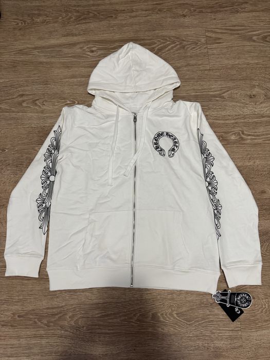 Chrome Hearts zip-up hoodie