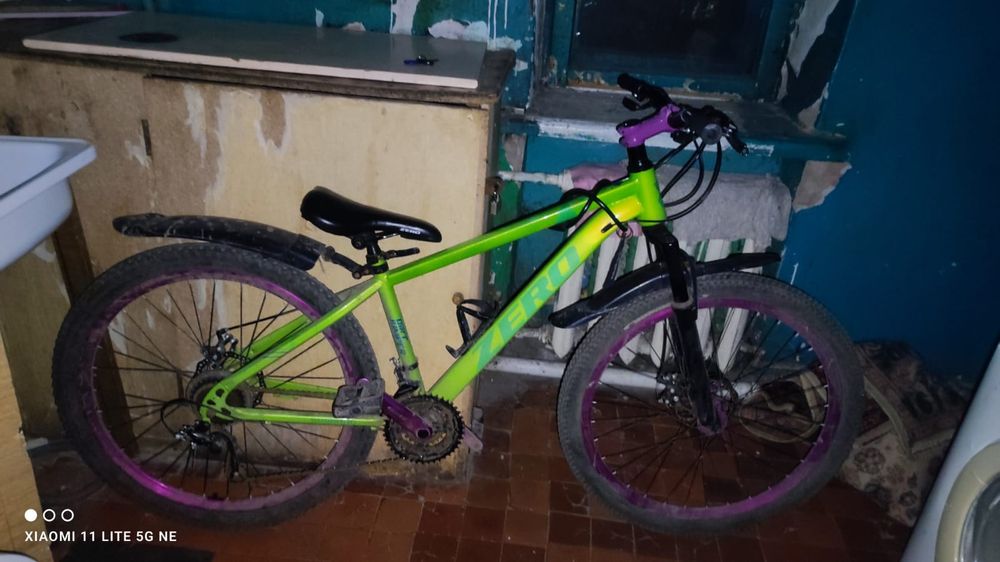 Велосепед ZERO зелёный