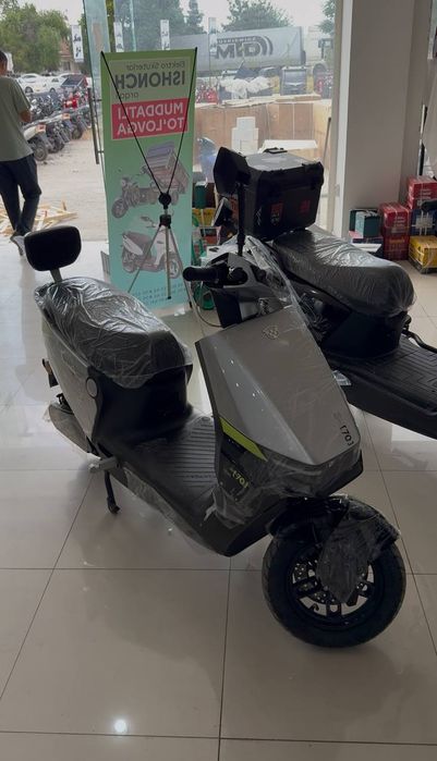 Скутер электрический дронго Насия савдо бор 120 км юради