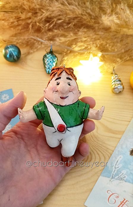 Ёлочные игрушки ручной работы