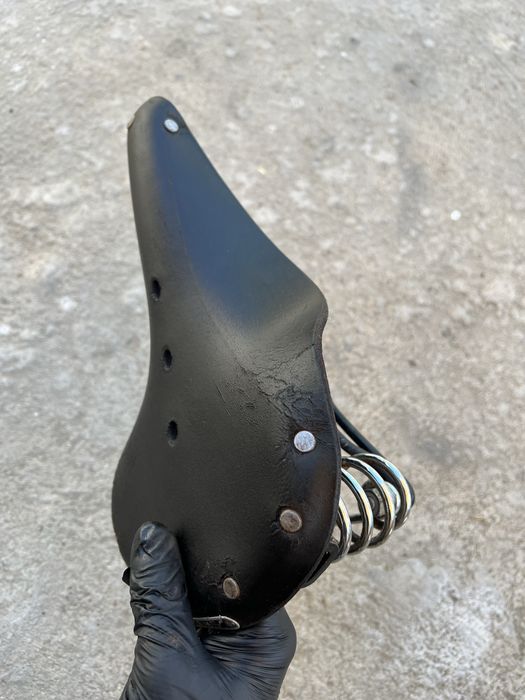 Șa bicicleta Vintage Brooks din piele