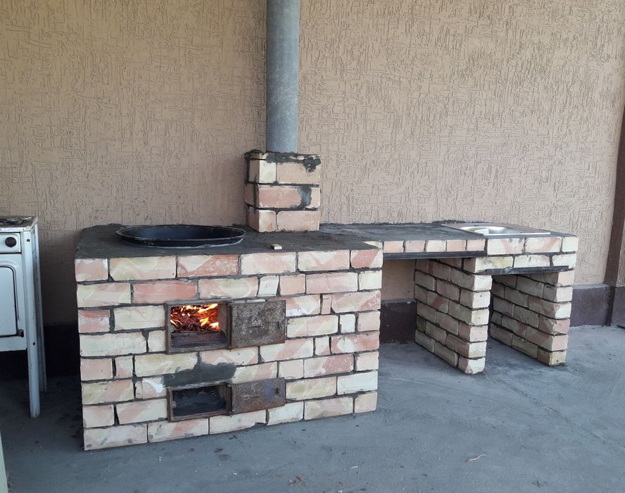 Строим в любом виде разные очаги, камин, барбикю, печки качествено