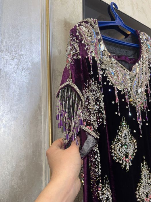 Вечерный кийим национальный