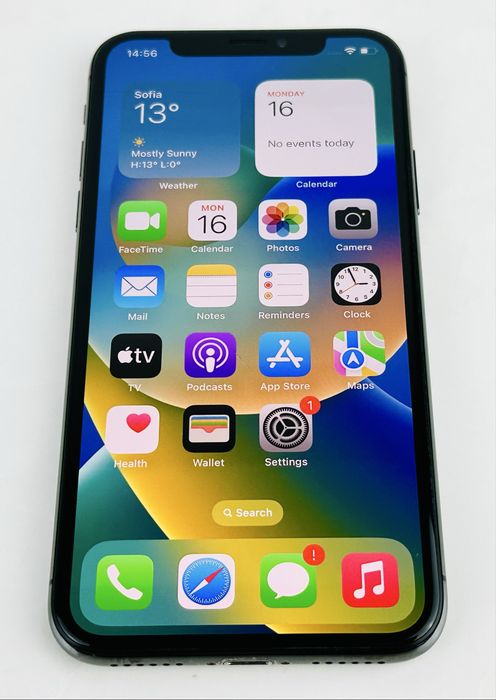 Apple iPhone X 64GB Space Gray Отличен! Гаранция!