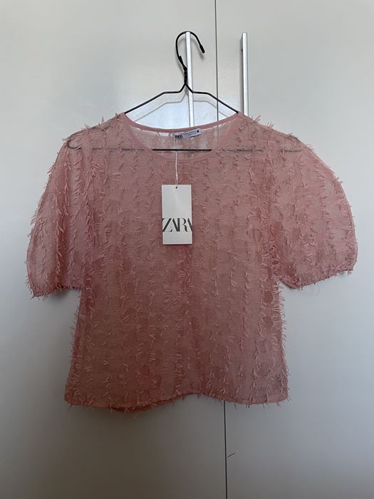 Блуза с къс ръкав на Зара/Zara