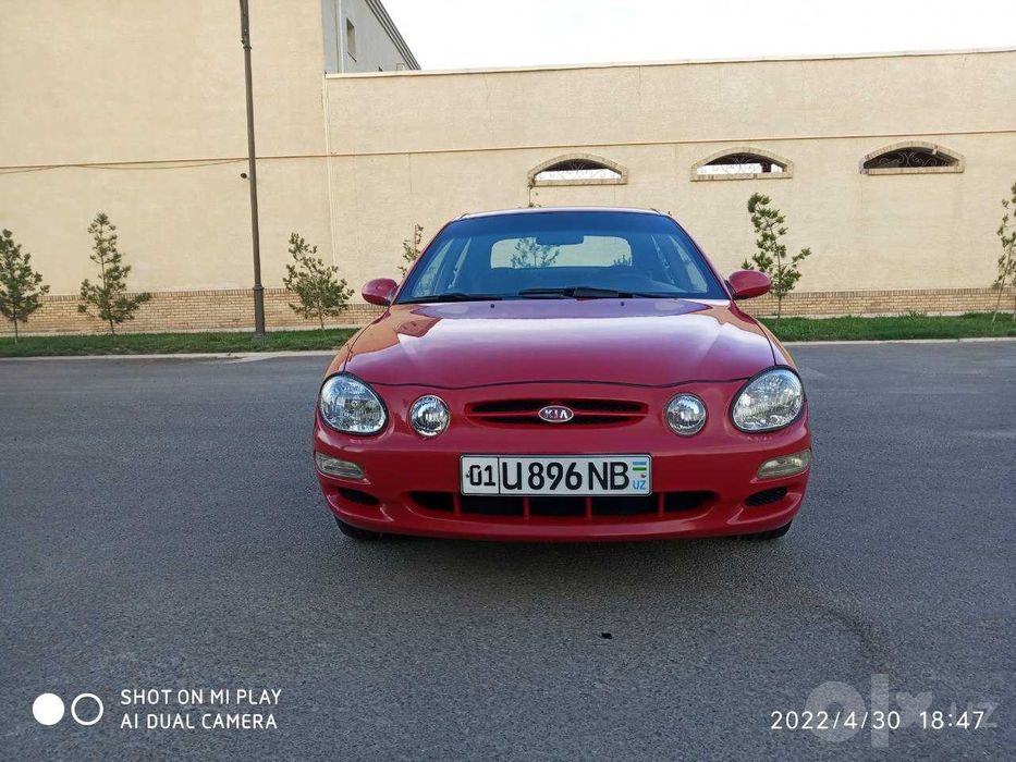 KIA Shuma 1998 red