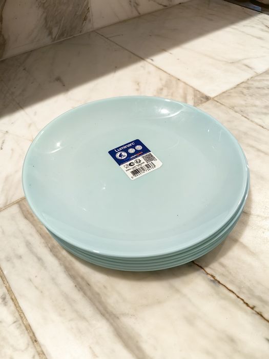 Чинии Luminarc 6 бр и чаша за кафе