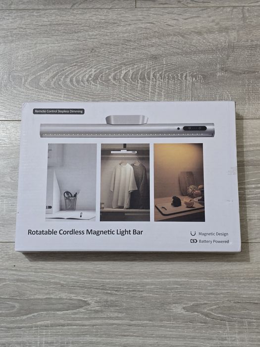 Lampă LED sub dulap cu baterie 4000mAh – Telecomandă, Magnetică