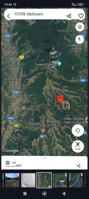 Teren extravilan langa padure