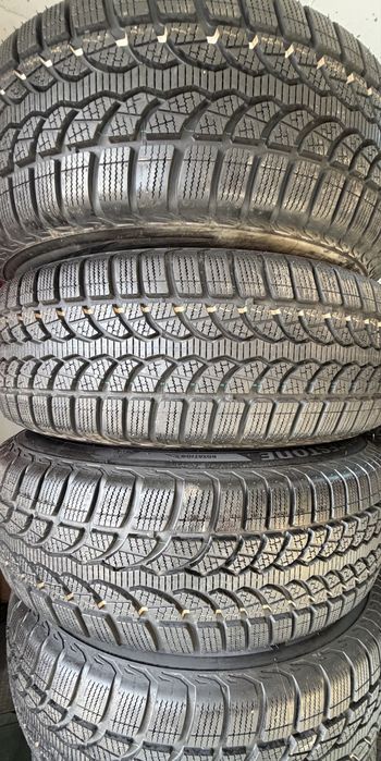 Roti jante VW Amarok Touareg 7L R5 R17 245/65/17 Bridgestone iarna