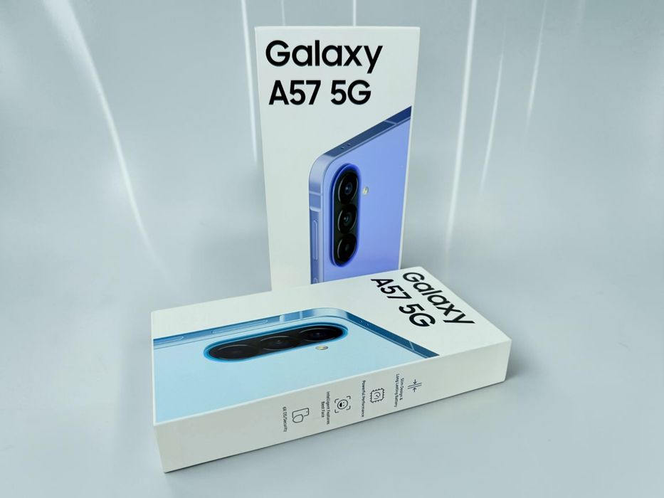 НОВ! Samsung Galaxy A57 5G 128GB 8RAM Icyblue / Lilac / Navy / Grey 2г. Гаранция!
