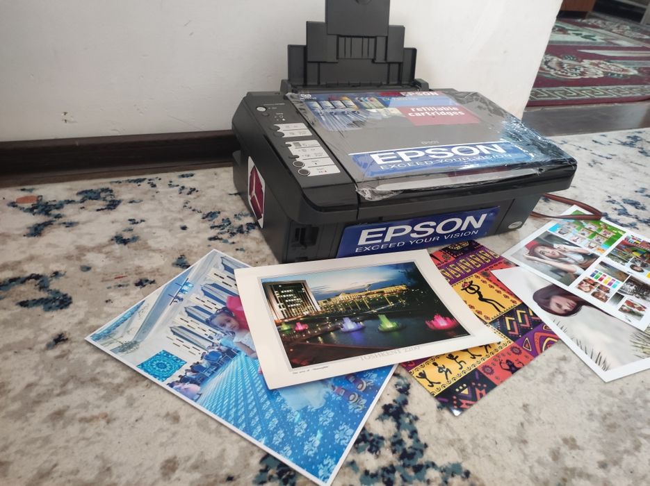 Epson L 7300 FuL HD rangli tezkor 3 tasi birda Kopiya.Skaner.Printerli