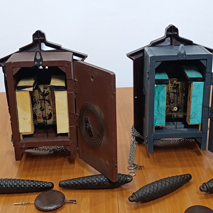 Стенен часовник МАЯК с махало и  кукувичка