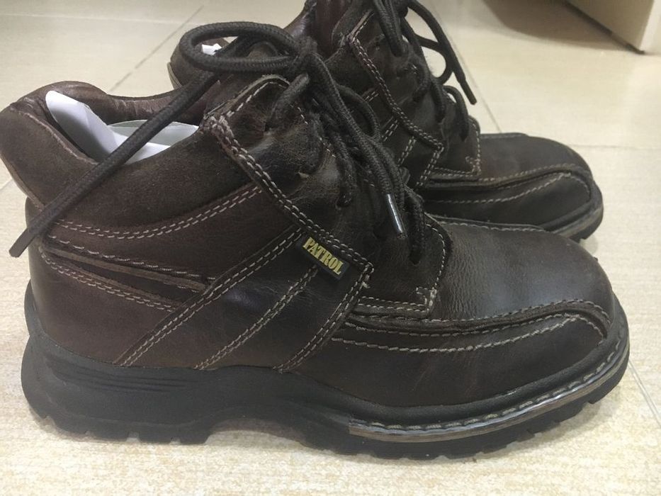 Кожаные  ботинки фирма Patrol  40 размер