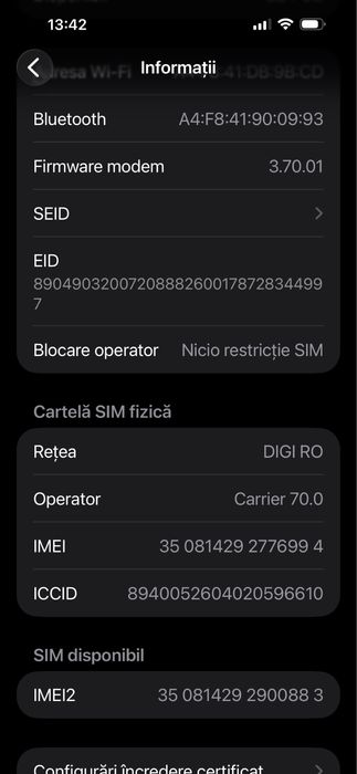Iphone 15 pro max 256 gb