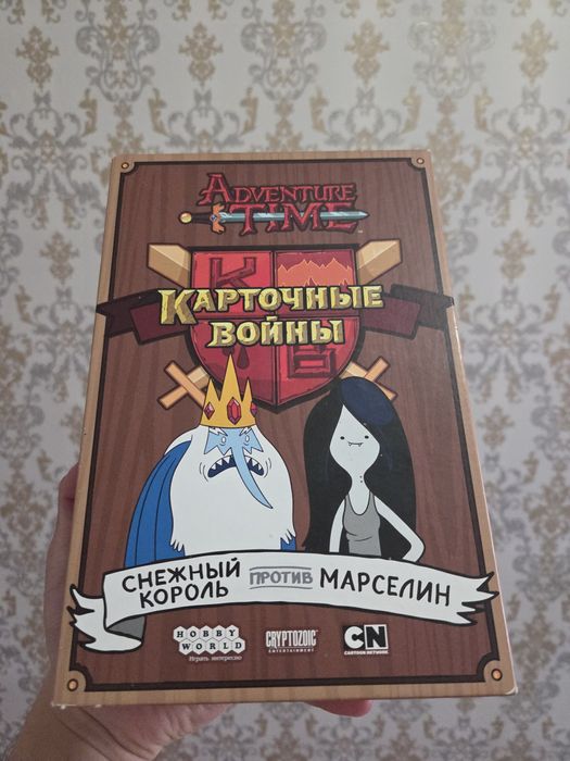 Карточные игры время приключений