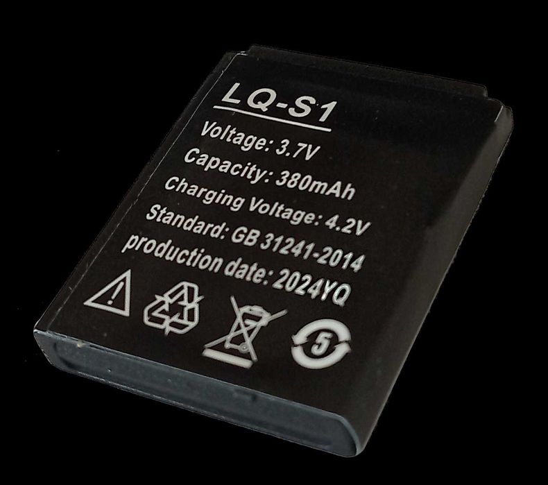 Батерия LQ-S1 за смарт часовник DZ09, A1, V8, X6, AB-S1, DJ-09, GJD..