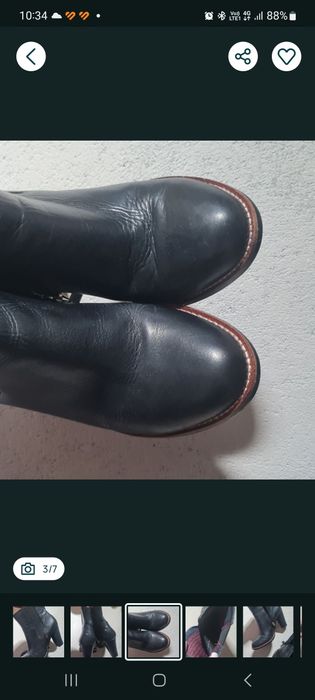 Ghete Tommy Hilfiger piele 36-37