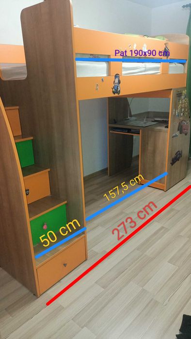 De vânzare mobilă dormitor copil