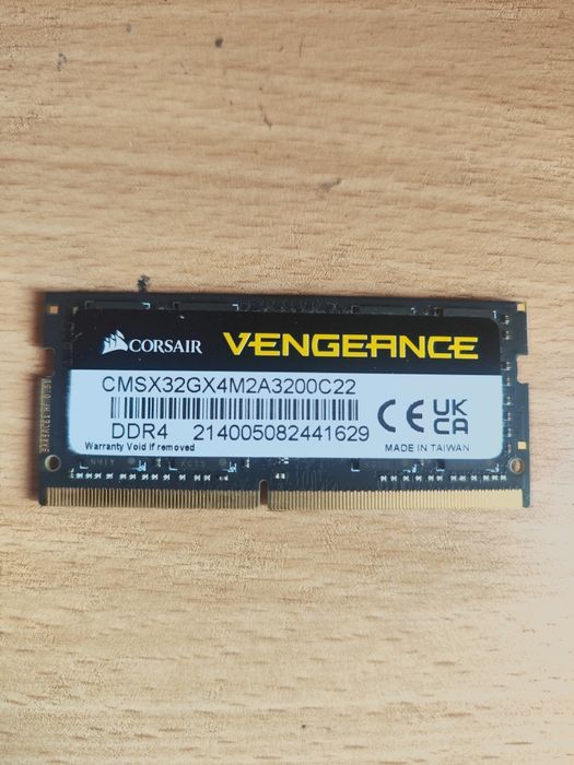 16 Gb Ddr4 Sodimm Corsair Vengeance pentru laptop