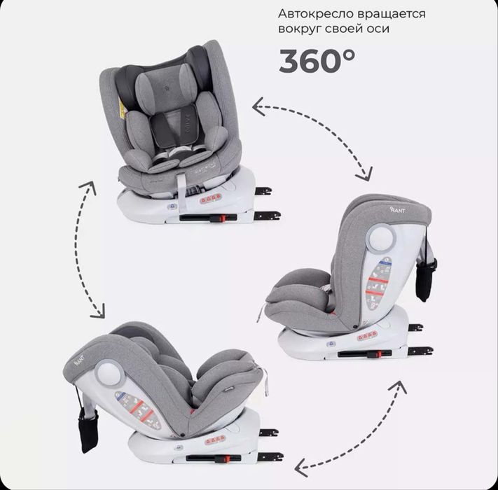 Детское автокресло RANT DRIVE 0/1/2/3 (0-36 КГ