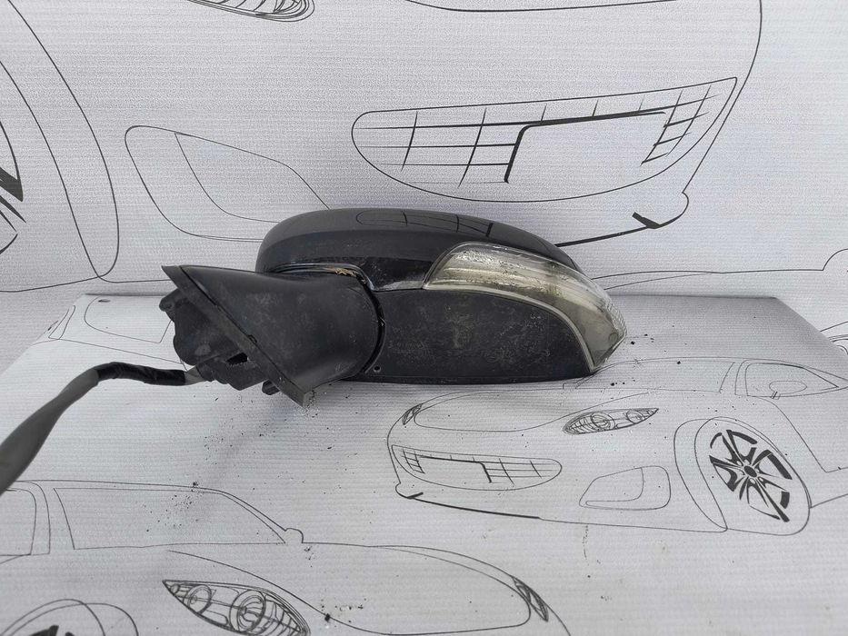 Oglindă Stânga 7 PINI Toyota Prius 2015 / 2009-2015 / Cod OEM E4022865 (5D2)