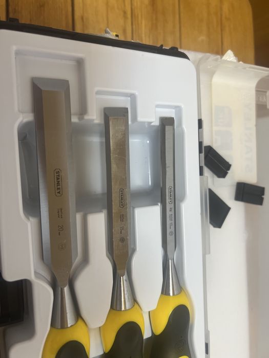 Noi Stanley  set de 3 dalti dynagrip pentru lemn 10/15/20 mm